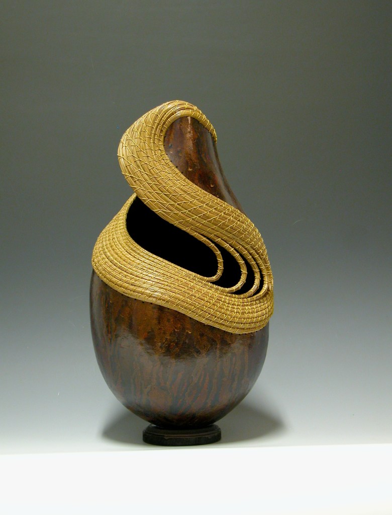 "Whirlpool" gourd © Toni Best